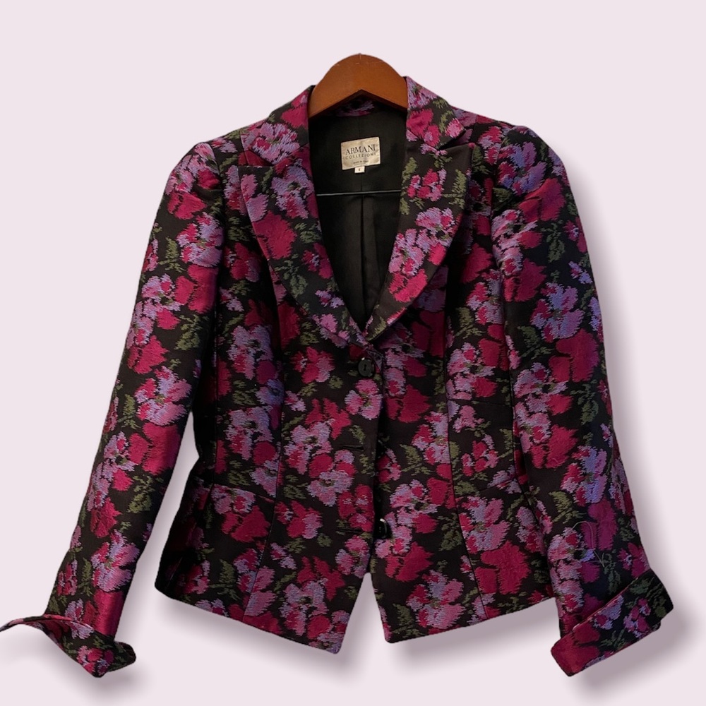 Armani Collezioni Wool Blend Blazer